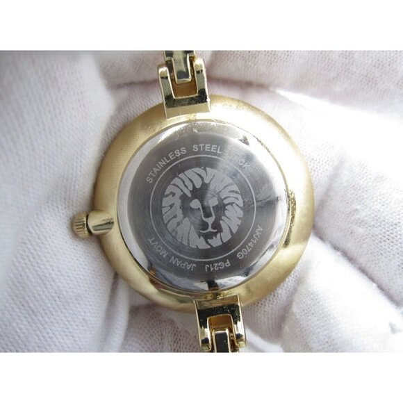 Women Anne Klein Quartz WR Analog 33mm Dial Causal Round Watch (G505) - Picture 3 of 11